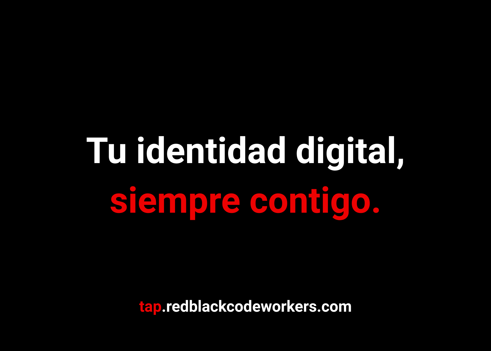Tarjeta NFC TAP estándar, vista posterior
