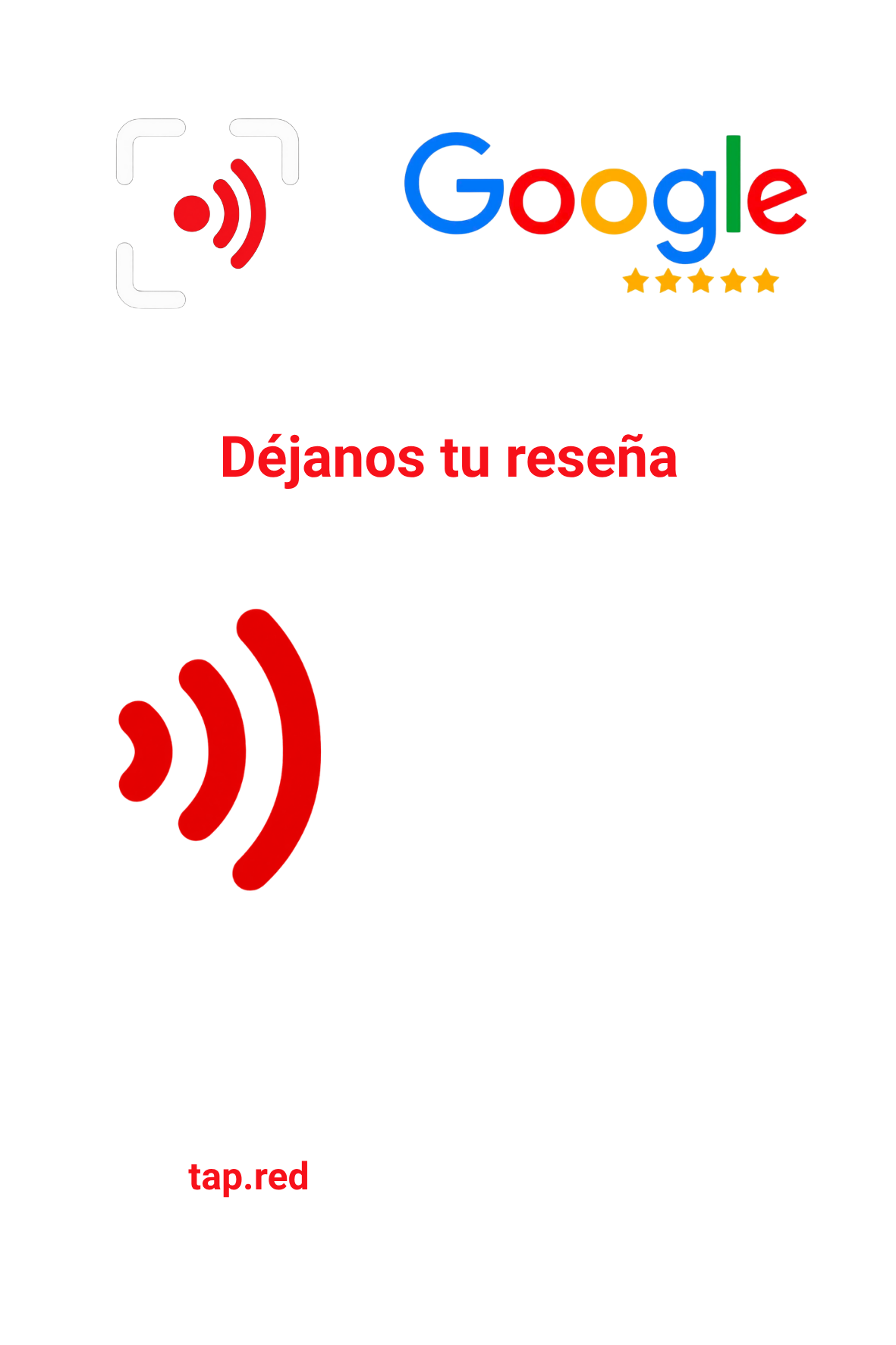 Display NFC TAP personalizado