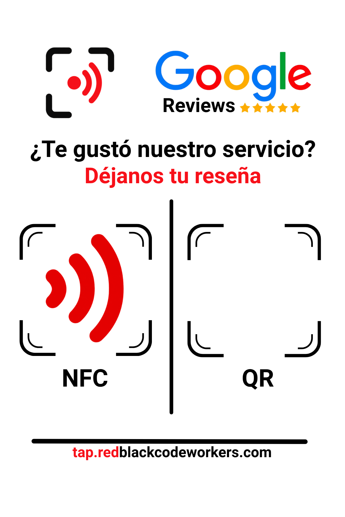 Display NFC TAP estándar